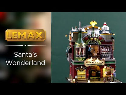 Lemax 25858 Christmas Cheer Bottling Company