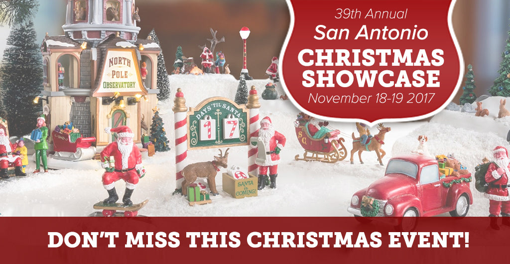 2017 Christmas Showcase in San Antonio Texas Featuring Lemax Gift Spice