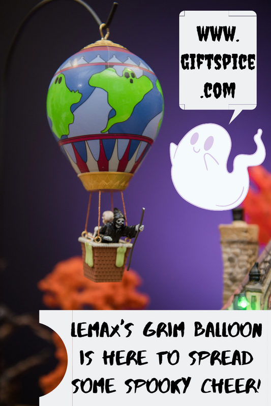 Lemax's Grim Balloon is spreading spooky cheer!