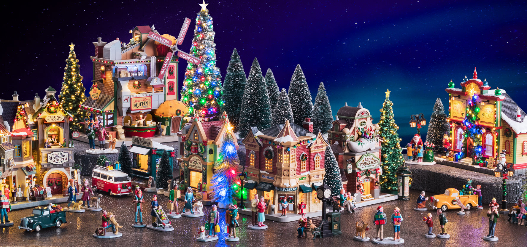 Lemax santa's village Santa's Wonderland 2023
