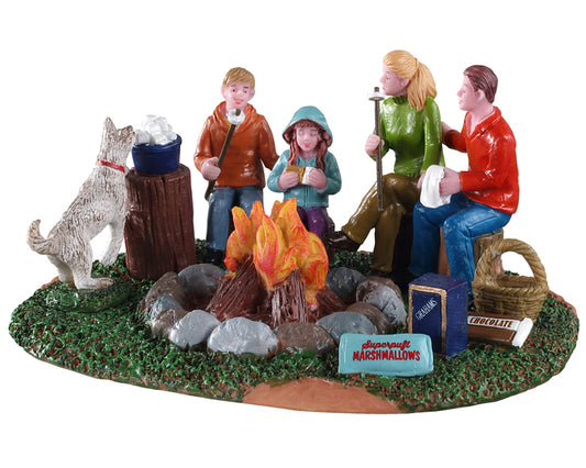 Lemax 03524 S'More Family Fun, Table Piece- Gift Spice