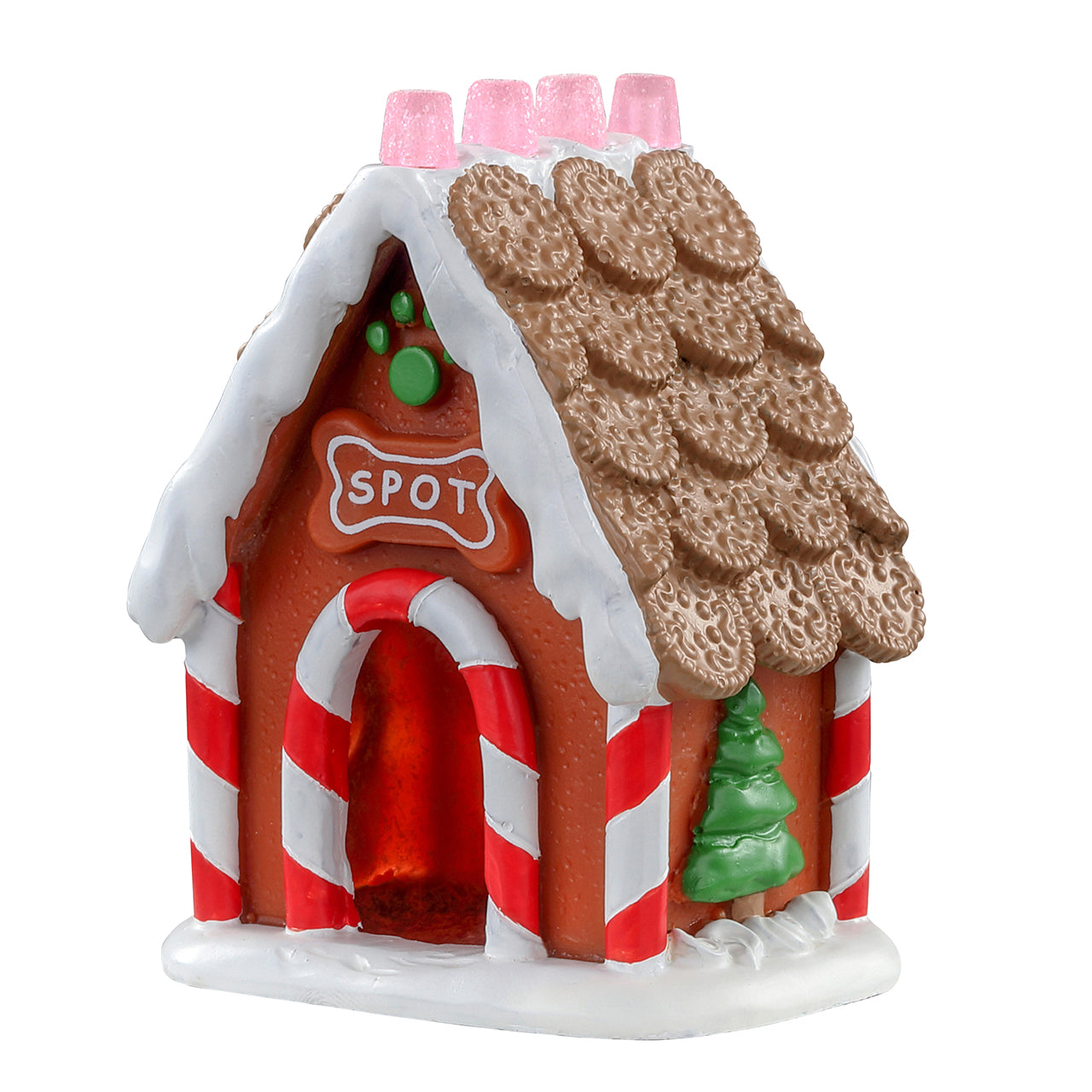 Lemax 04767 Dog House, Accessory- Gift Spice
