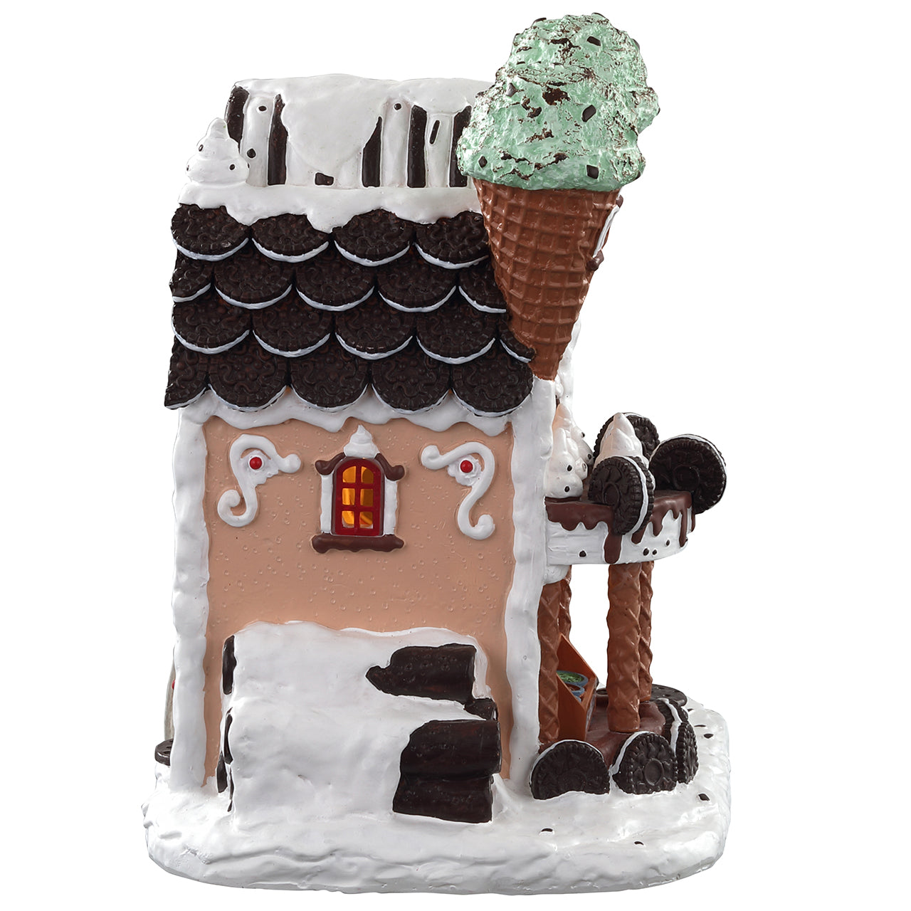 Lemax 05699 Cookie'N Cream Creamery, Standard Lighted Building- Gift Spice