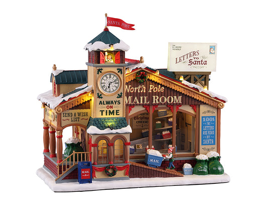 Lemax 15733 North Pole Mail Room