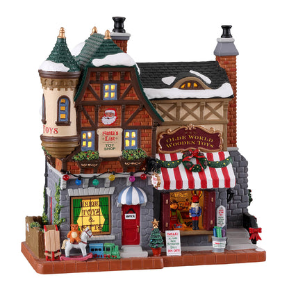 Lemax 15798 Santa’s List Toy Shop