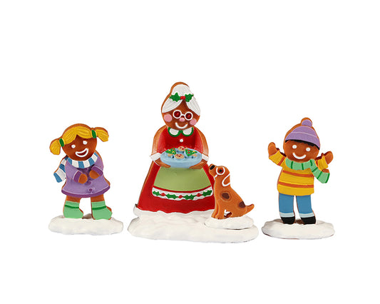 Lemax 22159 Mrs. Claus & Cookies, Set of 3