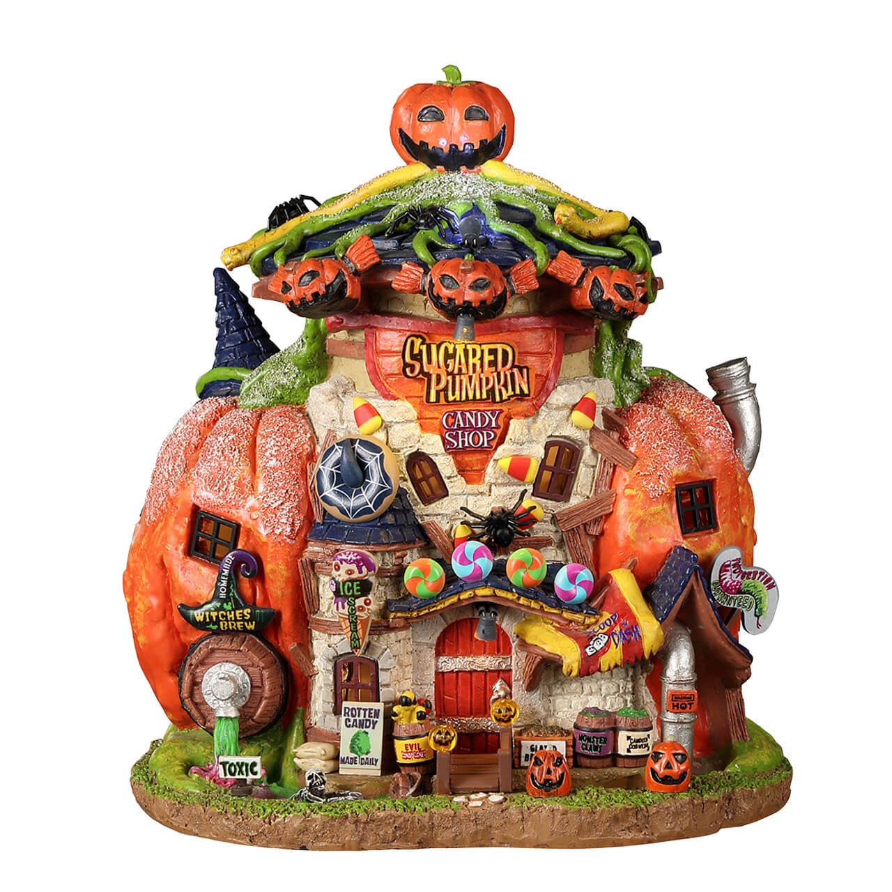 Lemax 25855 Sugared Pumpkin Candy Shop