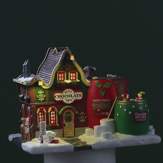 Department 56 North Pole Village Hot Chocolate Tower