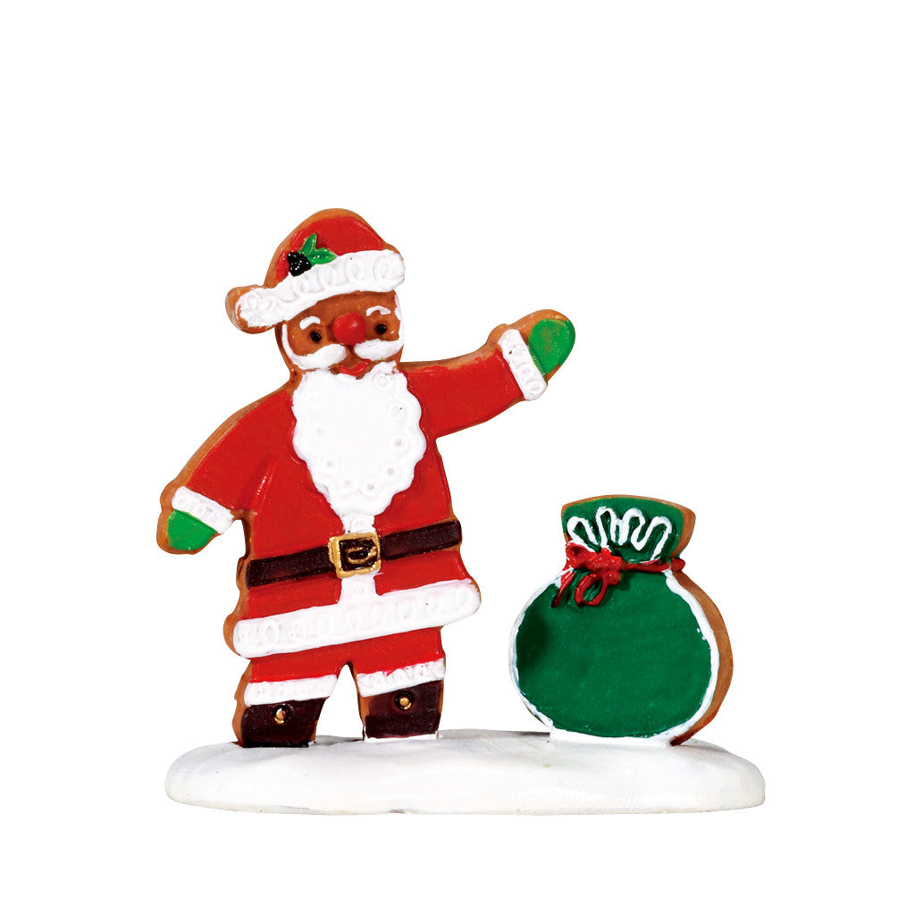 Lemax 72482 Gingerbread Santa, Figurine- Gift Spice