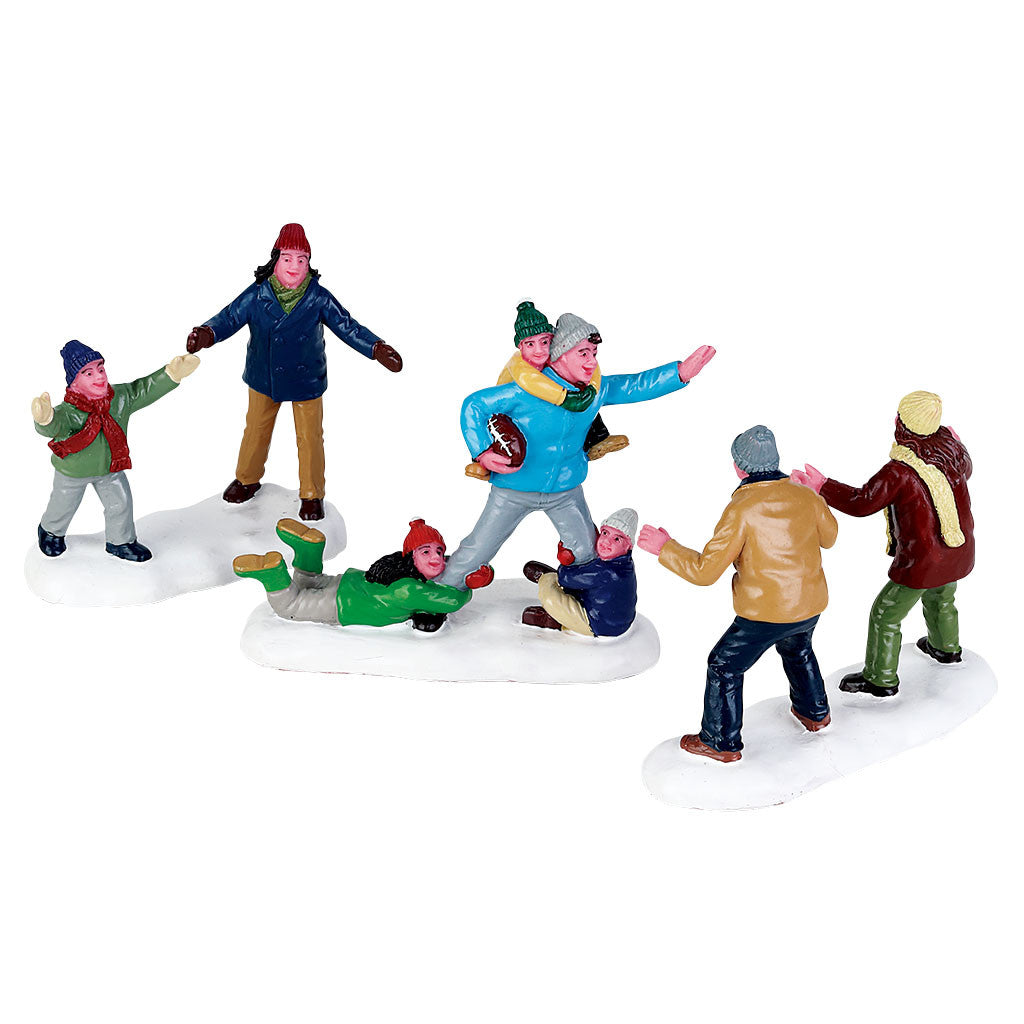 Lemax 72535 Family Football, Figurine- Gift Spice