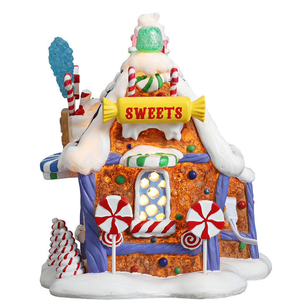 Lemax 75181 The Candy Shop, Standard Lighted Building- Gift Spice