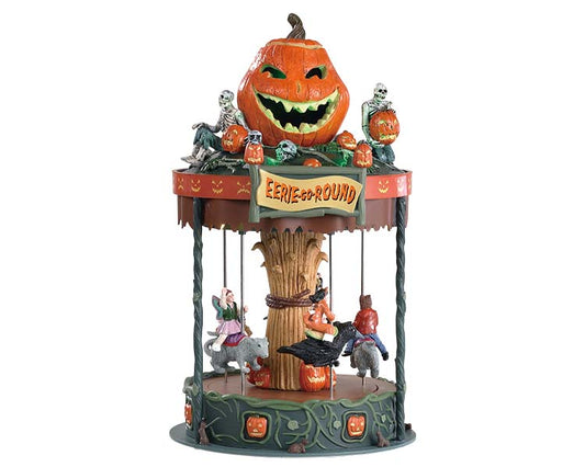 Lemax 84331 Eerie-Go-Round, Sights and Sound piece- Gift Spice