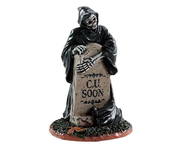 Lemax 84345 Grim Reaper Tombstone, Accessory- Gift Spice