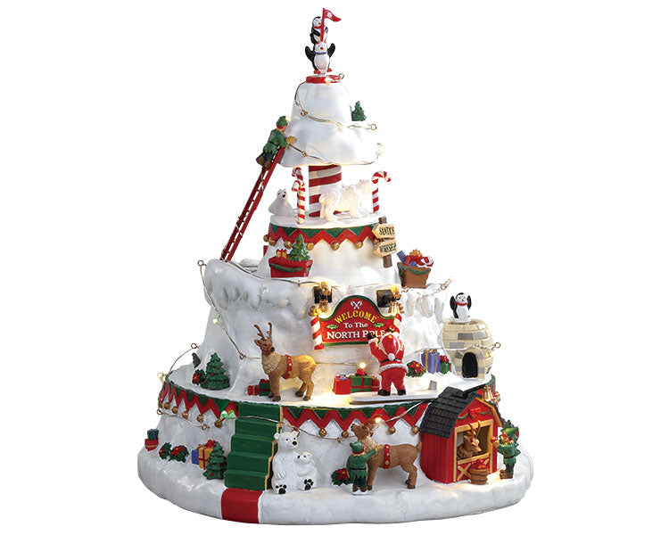 Lemax 84348 North Pole Tower, Sights and Sound piece- Gift Spice