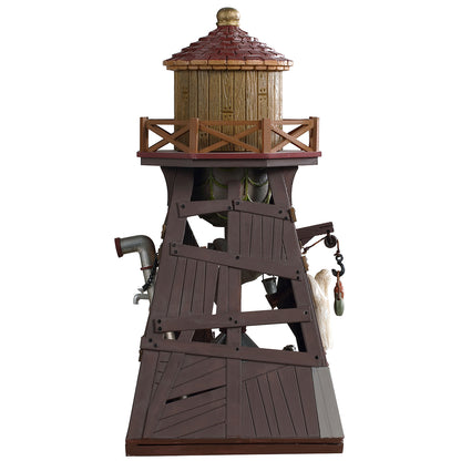 Lemax 93410 Spooky Springs Water Tower, Table Piece- Gift Spice