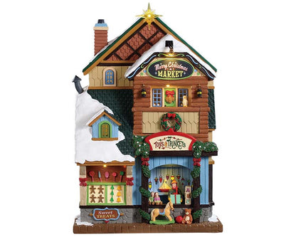 Lemax 95471 Merry Christmas Market, Facade- Gift Spice